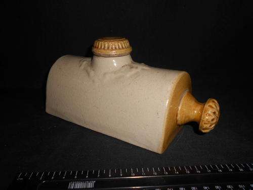 Vintage ceramic bed warmer - as per scan*