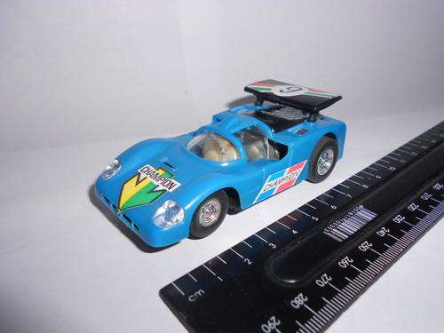 Chaparral racing slot car, made in Hong Kong - as per scan