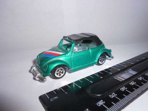 Green Beetle toy car, made in China - as per scan