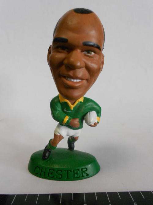 Chester Williams, Shell Headliners famous sport stars figurine - as per scan