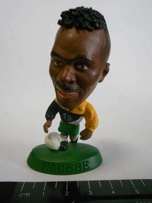 Lucas Radebe, Shell Headliners famous sport stars figurine, leg broken
