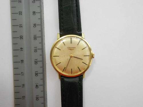 Longines manual wind mens dress watch with 428 calibre movement, just been serviced - as per scan*
