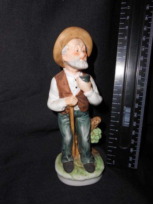 Ceramic Grandpa figurine - as per scan