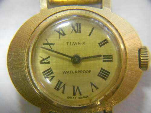 Timex ladies manual wind wristwatch, working - as per scan