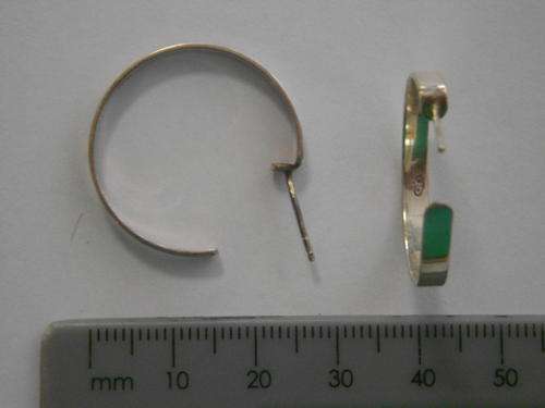 Silver earrings - CRAZY WEDNESDAY