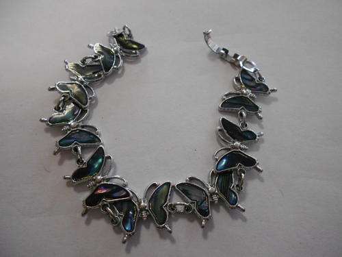 Butterfly bracelet with power shell - CRAZY WEDNESDAY