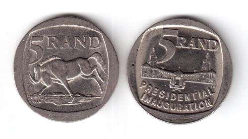 1994 RSA R5 and Innauguration R5 set - as per scan