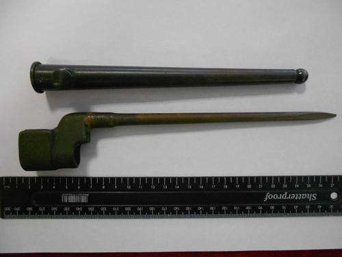 No. 4 MKII spike bayonet - as per scan