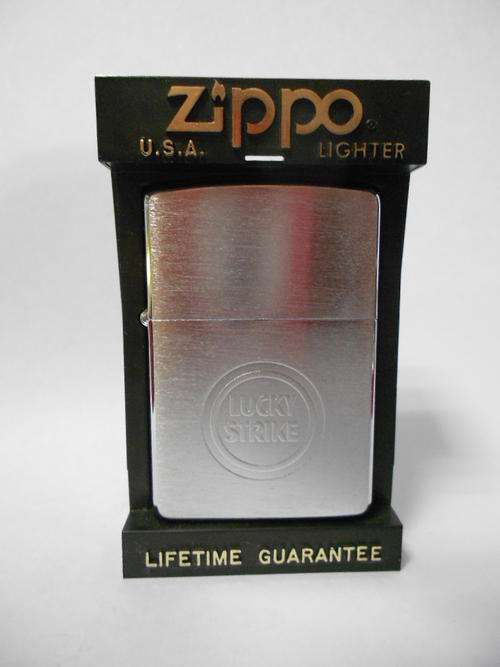 Lucky Strike ZIPPO in Zippo case - as per scan