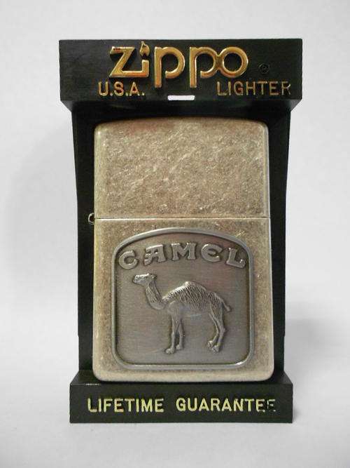 Camel ZIPPO in Zippo case - as per scan
