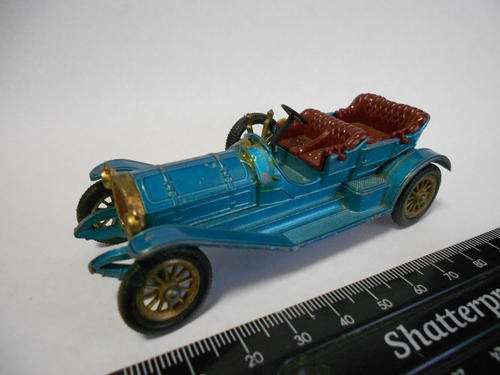 Matchbox 1909 Thomas Flyabout, Models of yesteryear made in England by Lesney,no roof and windshield