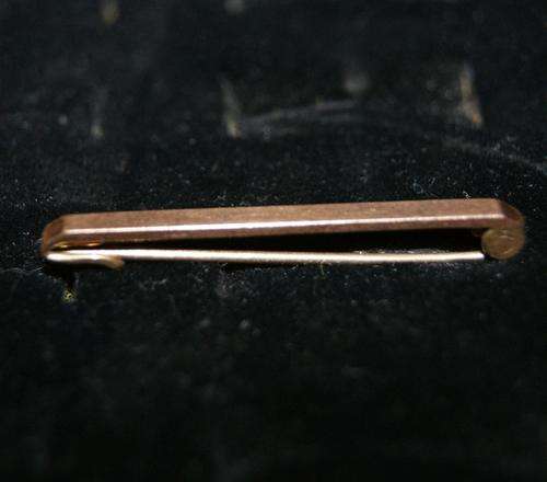 9ct ROSE GOLD TIE PIN 2.1g @@@ CRAZZYYY R1 START