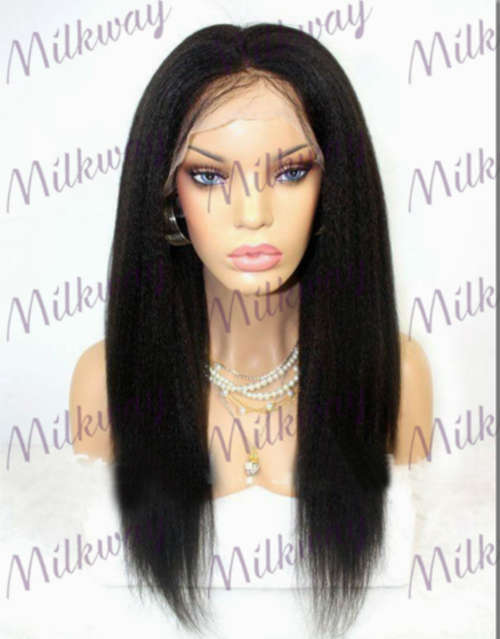 Virgin Brazilian front lace wig 16 inch