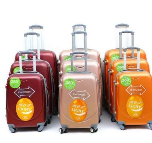 Brand New !!! Set of 3 Lightweight Travel Luggage Suitcase