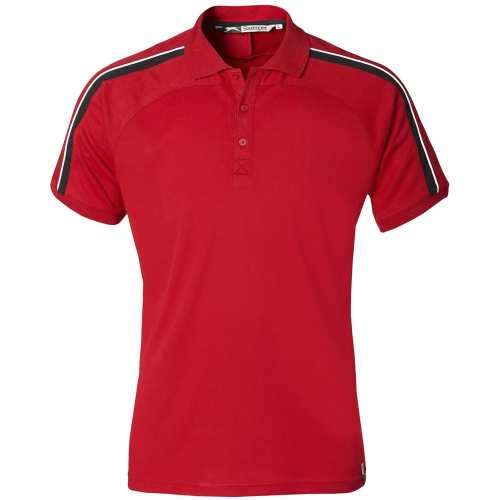 Size 4XL Mens Slazenger tricolor Golf Shirts - RED