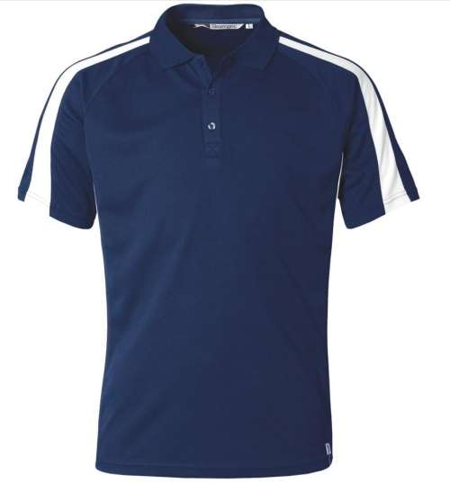 Size 4XL Mens Slazenger tricolor Golf Shirts - Blue