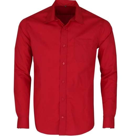 Size 5XL Mens Formal or Casual Shirt - Red (XXXXXL) 5 XL ONLY