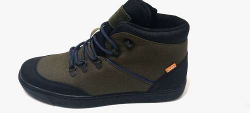 Brand New! Mens UK Size 9 JEEP Voyager Water Resistant High Top Lace up Sneakers - Olive UK Size 9