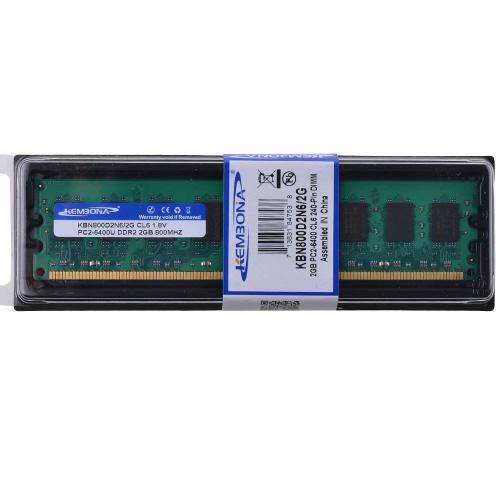 Kingmemory Ddr2 2GB (2GB) 800mhz Pc6400 Non-ecc Cl6 Dimm Desktop Memory for All Motherboard Big Siz