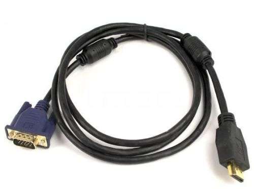 HDMI MALE TO VGA MALE CABLE