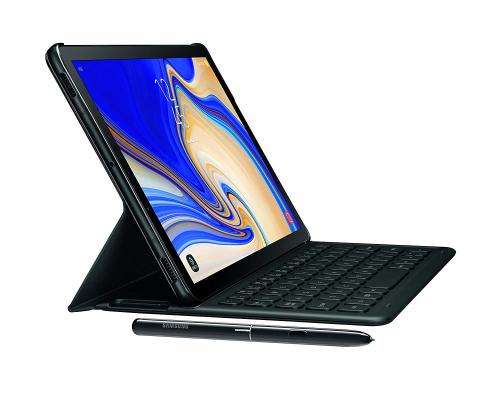 Samsung Electronics Galaxy Tab S4 Book Cover Keyboard, Black