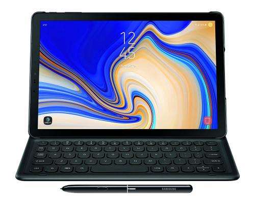 Samsung Electronics Galaxy Tab S4 Book Cover Keyboard, Black