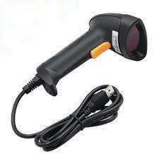 Handheld Laser Barcode Scanner USB 2.0 Wired -POS (Black