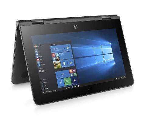 HP Stream x360 11-aa002na 11.6-inch Touch Screen Convertible Laptop (Jack Black) - (Intel Celeron N3