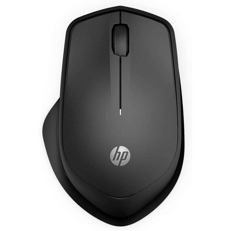 HP 280 Silent Click Wireless Mouse Battery Life Ergonomics Compatible with Mac, Windows PC