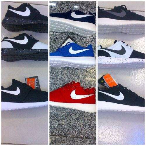 Adidas, Nike, Jordams and Salomons shoes