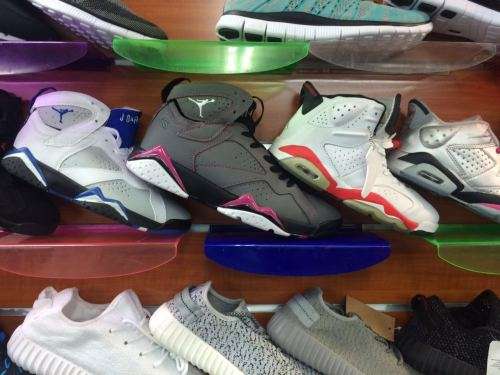 Adidas, Nike, Jordams and Salomons shoes