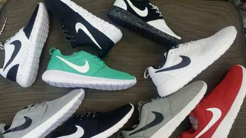 Adidas, Nike, Jordams and Salomons shoes