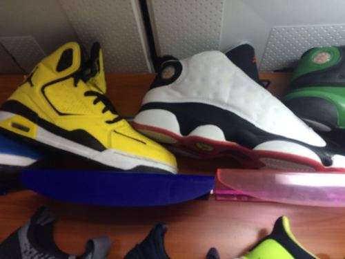 Adidas, Nike, Jordams and Salomons shoes