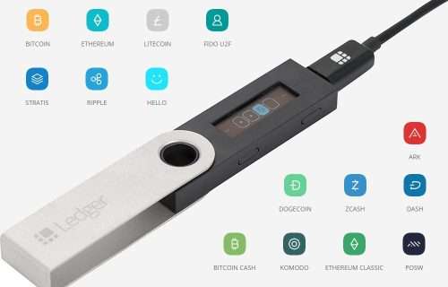 Ledger Nano S  - Cryptocurrency hardware wallet