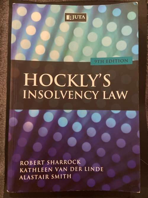Hockly`s Insolvency Law (9th Ed)
