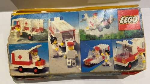 VINTAGE LEGO !! Lego Ambulance 6680 (1981)