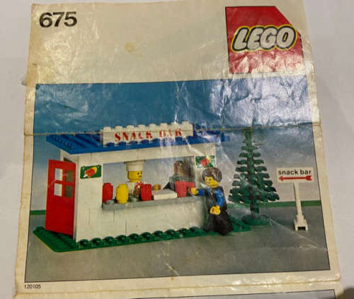 for ConLun1687***VINTAGE*** Lego Snack Bar