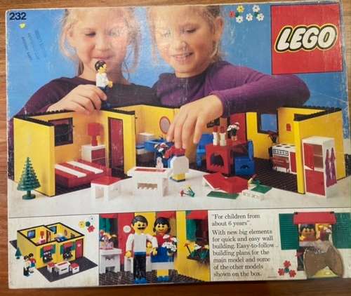 for ConLun1687 ***VINTAGE*** Lego Bungalow set 232