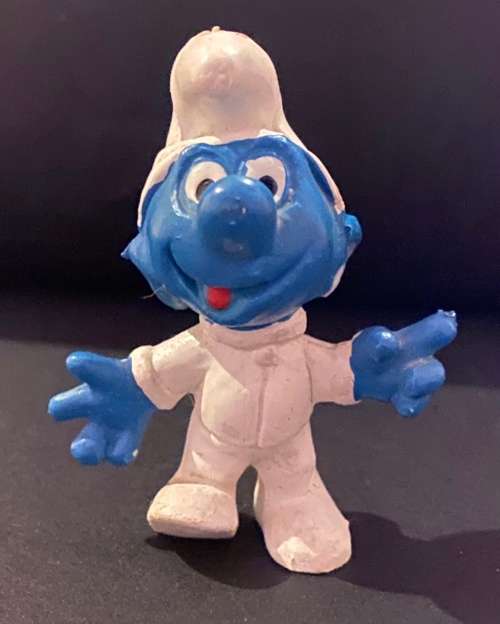 Astronaut Smurf