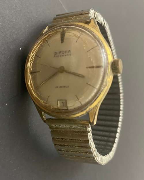 Mens Bifora 23 jewels automatic watch