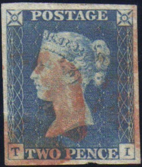 Great Britain QV - SG6 2d Pale Blue