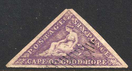 Cape of Good Hope - SG20 6d Bright Mauve SUPERB USED