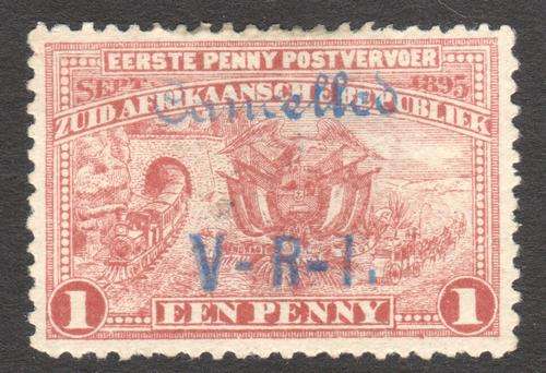 TRANSVAAL - WOLMARANSSTAD - SG9 1d RED - UNUSED - CV  R4000