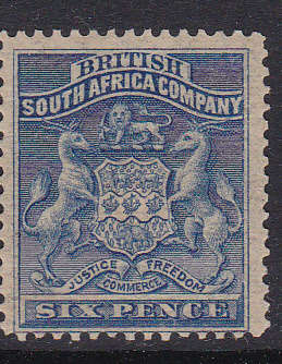 BSAC / Rhodesia : SG3 6d Deep Blue MM