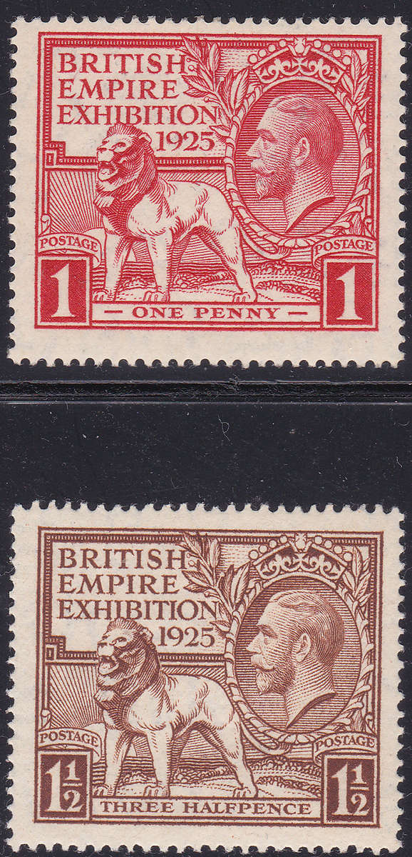 Great Britain - SG432-33 1925 WEMBLEY SET  **UNMOUNTED MINT** CV £85