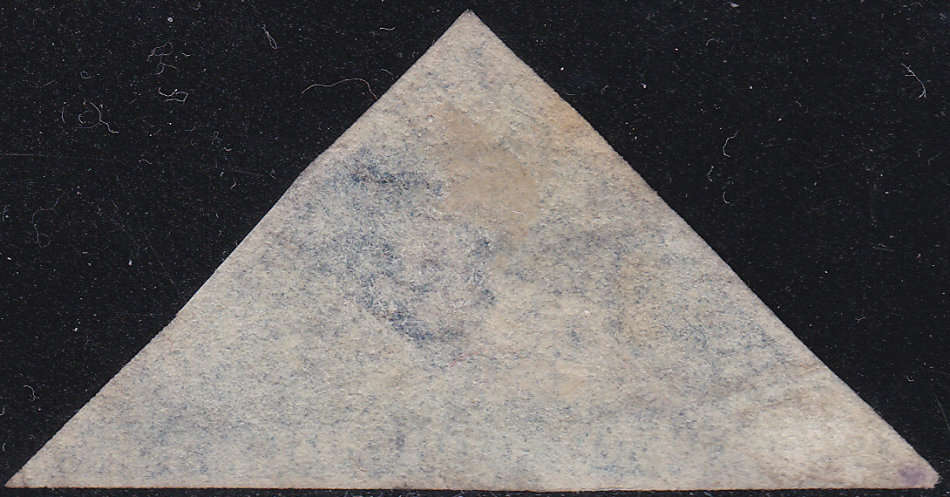 Cape of Good Hope 1853 : SG4a / SACC4a 4d BLUE - VERY FINE USED - 3 LARGE EVEN MARGINS CV£200