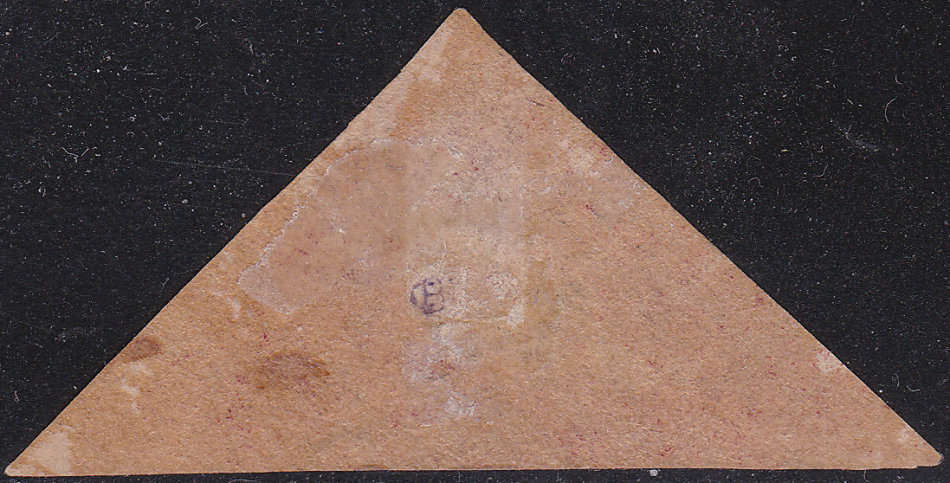 Cape of Good Hope SACC5b 1d DEEP ROSE - SUPERB AND RARE MOUNTED MINT EXAMPLE CV R50000