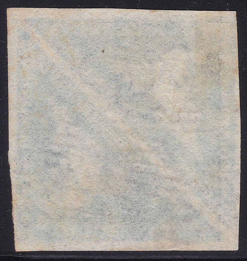 Cape of Good Hope 1853 SG4 - 4d DEEP BLUE PAIR - VFU CV £340+