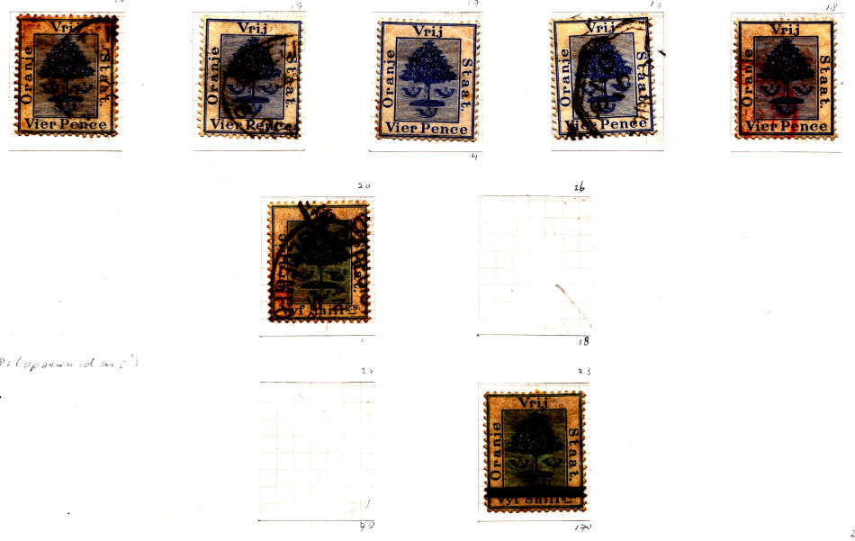 OFS COLLECTION ON 12 ALBUM PAGES - HIGH CATALOGUE VALUE