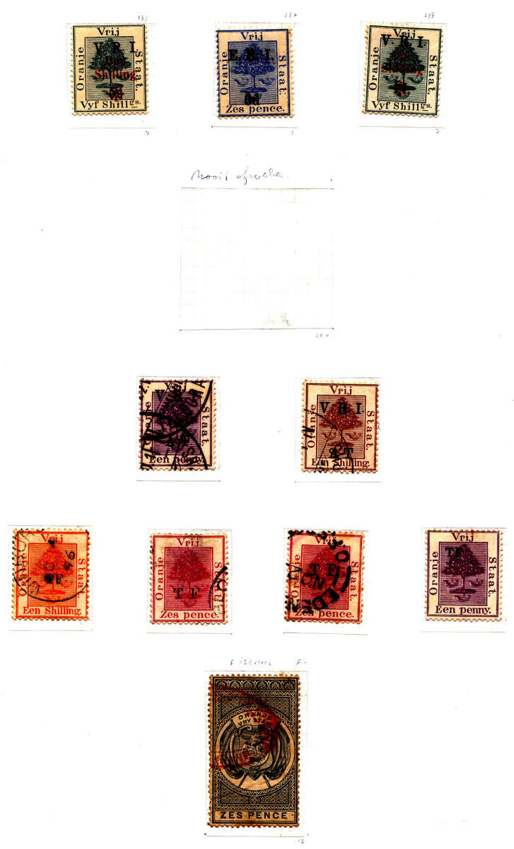 OFS COLLECTION ON 12 ALBUM PAGES - HIGH CATALOGUE VALUE